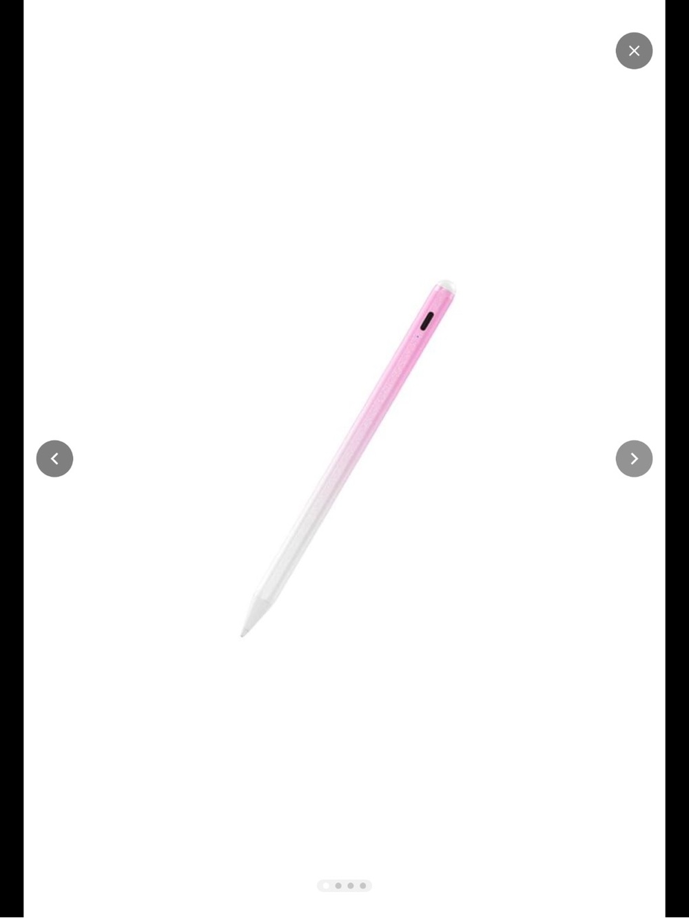 Stylus Pen for iPad 6-11th Gen 2X Fast Charge, Palm Rejection-White Pink